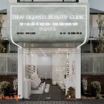 Thiết kế nội thất spa Thùy Nguyễn tại Hà Nội phong cách hiện đại